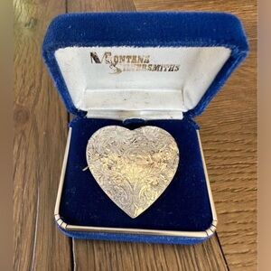 Montana Silversmith Heart Hair Clip Barrette